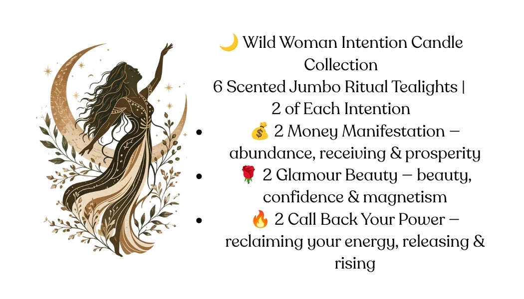🌙 Wild Woman Intention Candle Collection