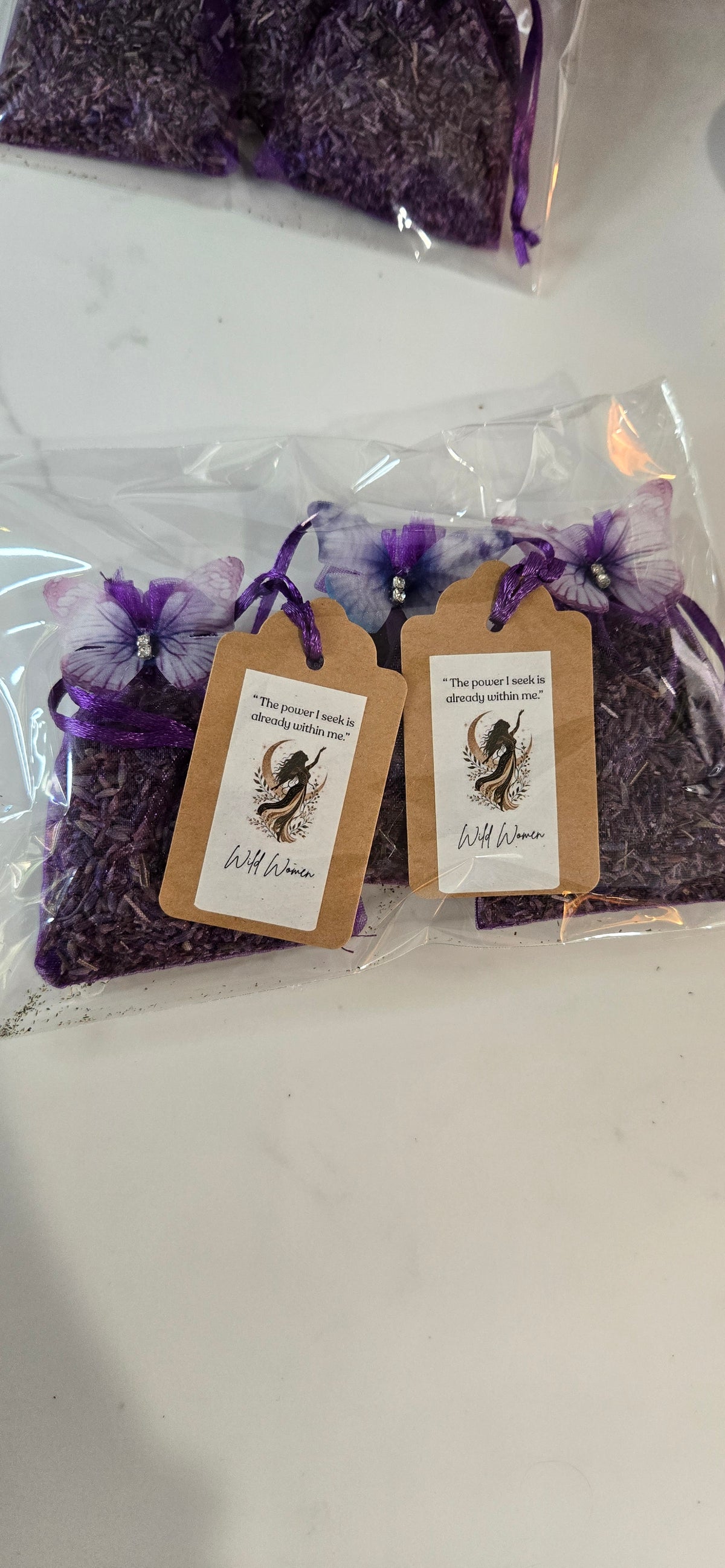 Fresh Lavender Ritual Sachets — Set of 3