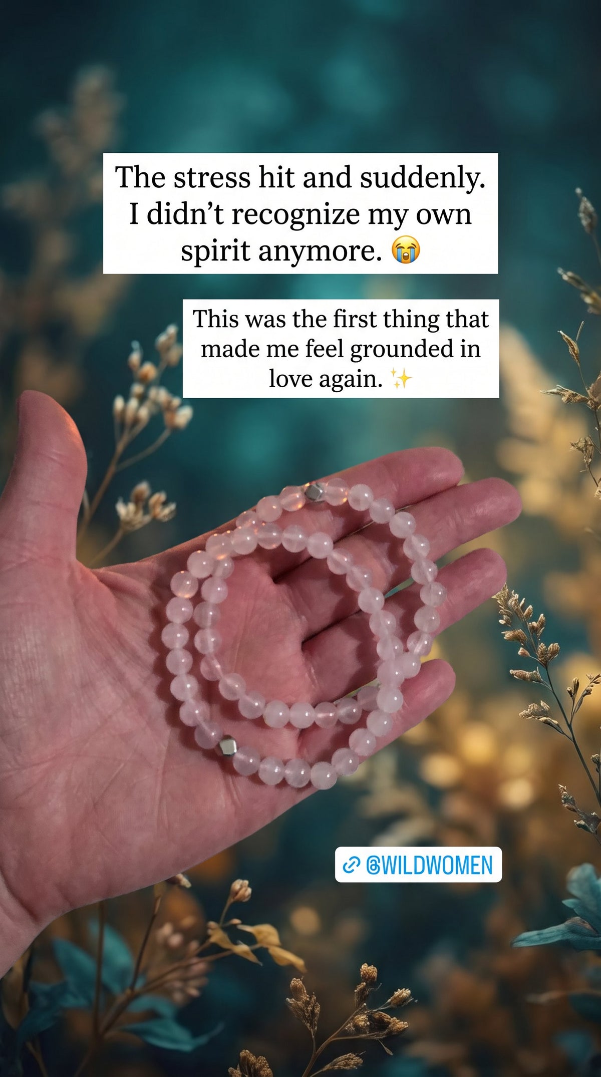 Rose Quartz — The Heart Ritual Bracelet