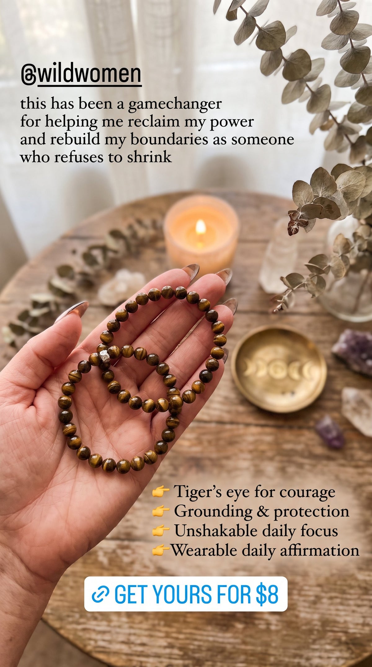 THE UNTAMED WITHIN Bracelet
