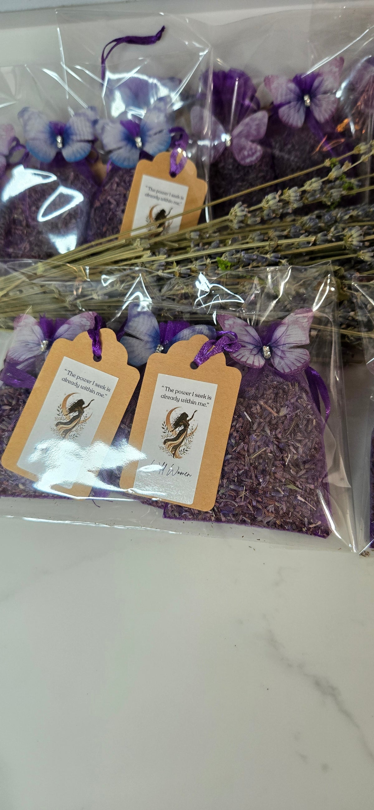 Fresh Lavender Ritual Sachets — Set of 3