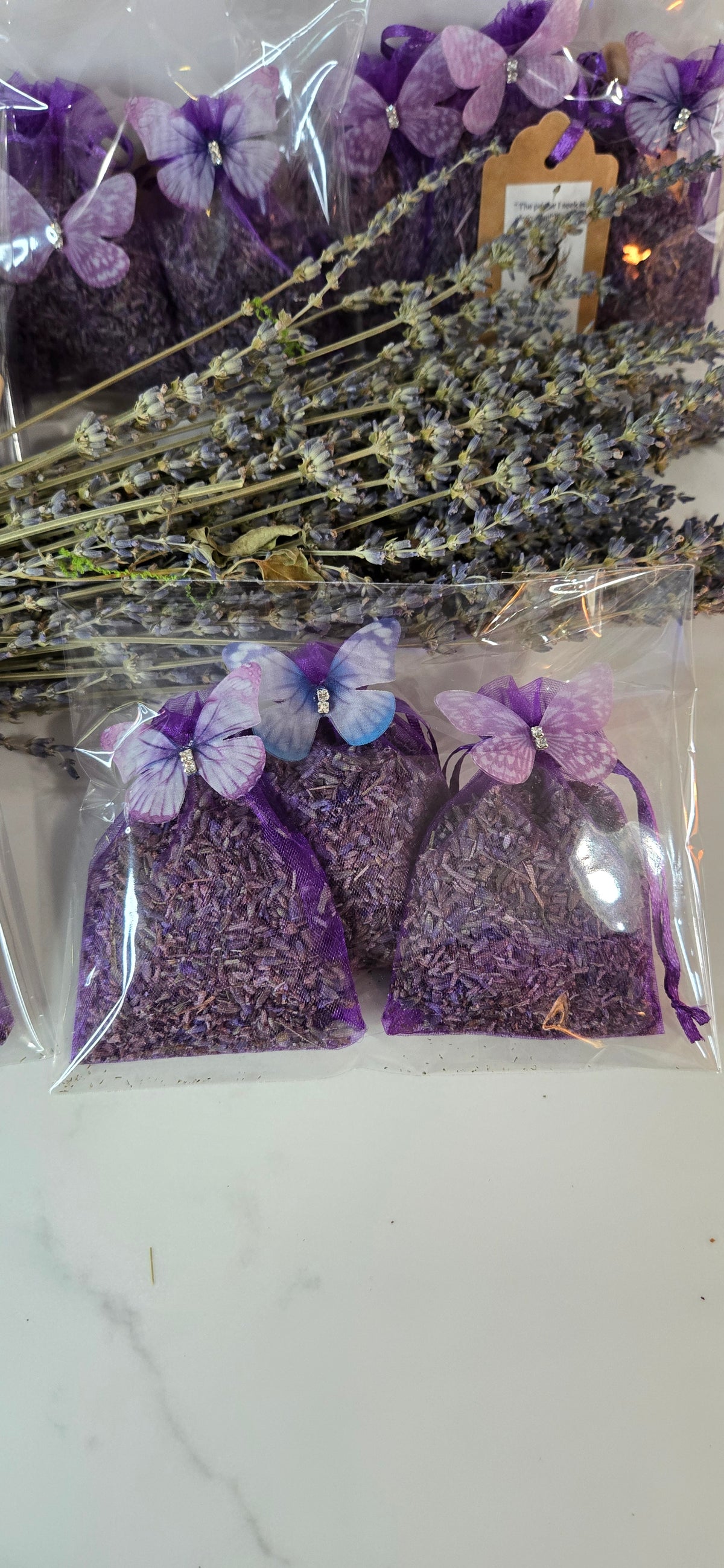 Fresh Lavender Ritual Sachets — Set of 3