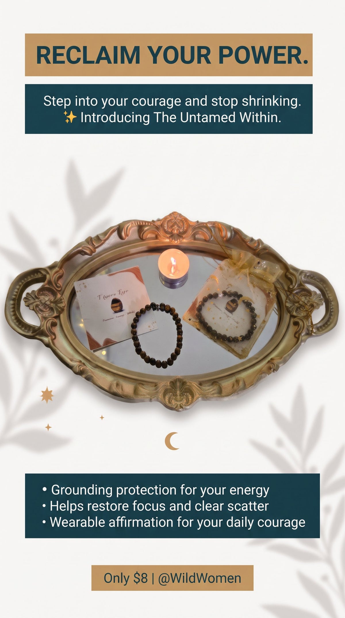 THE UNTAMED WITHIN Bracelet