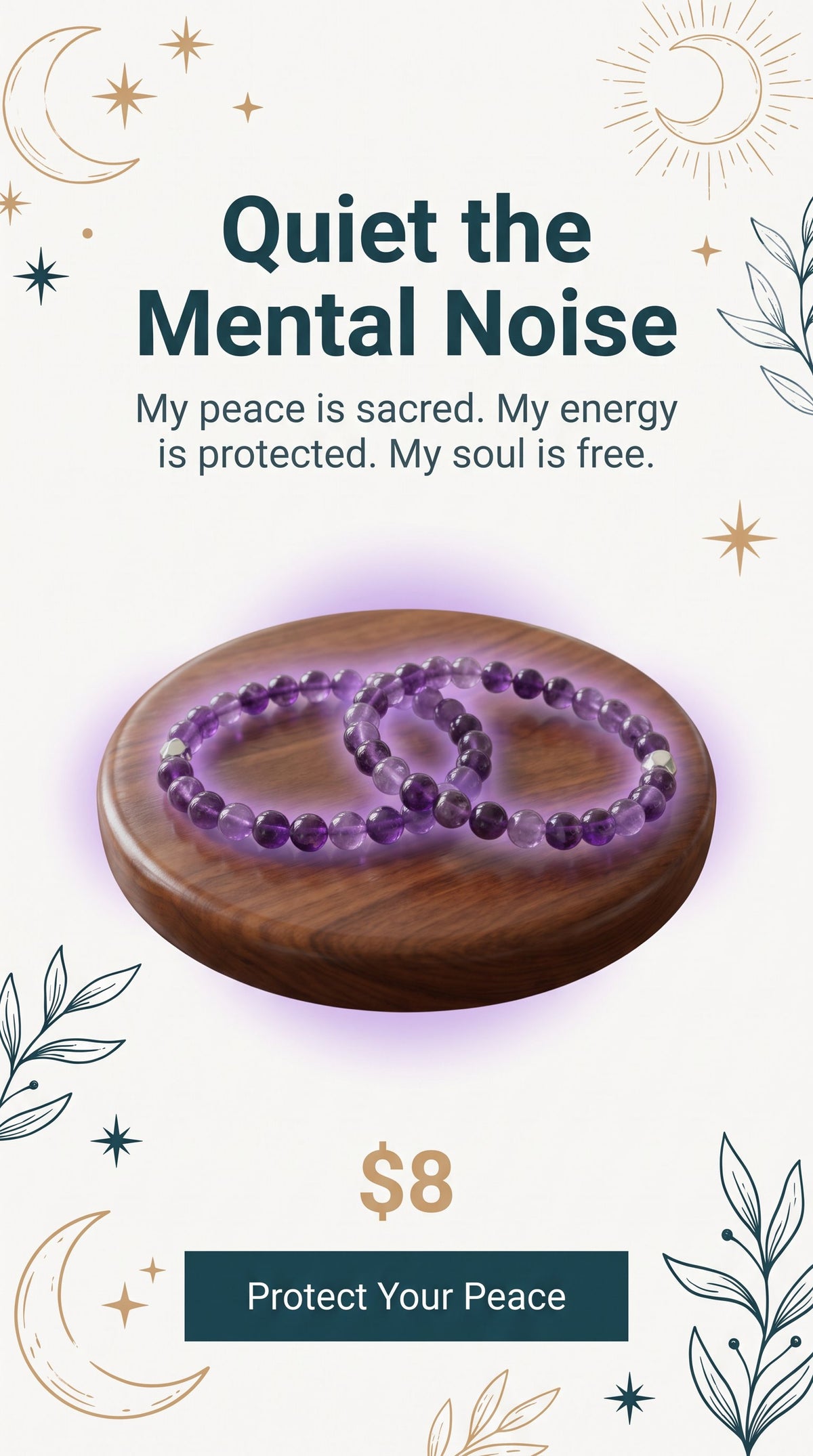 THE STILLNESS WITHIN Bracelet