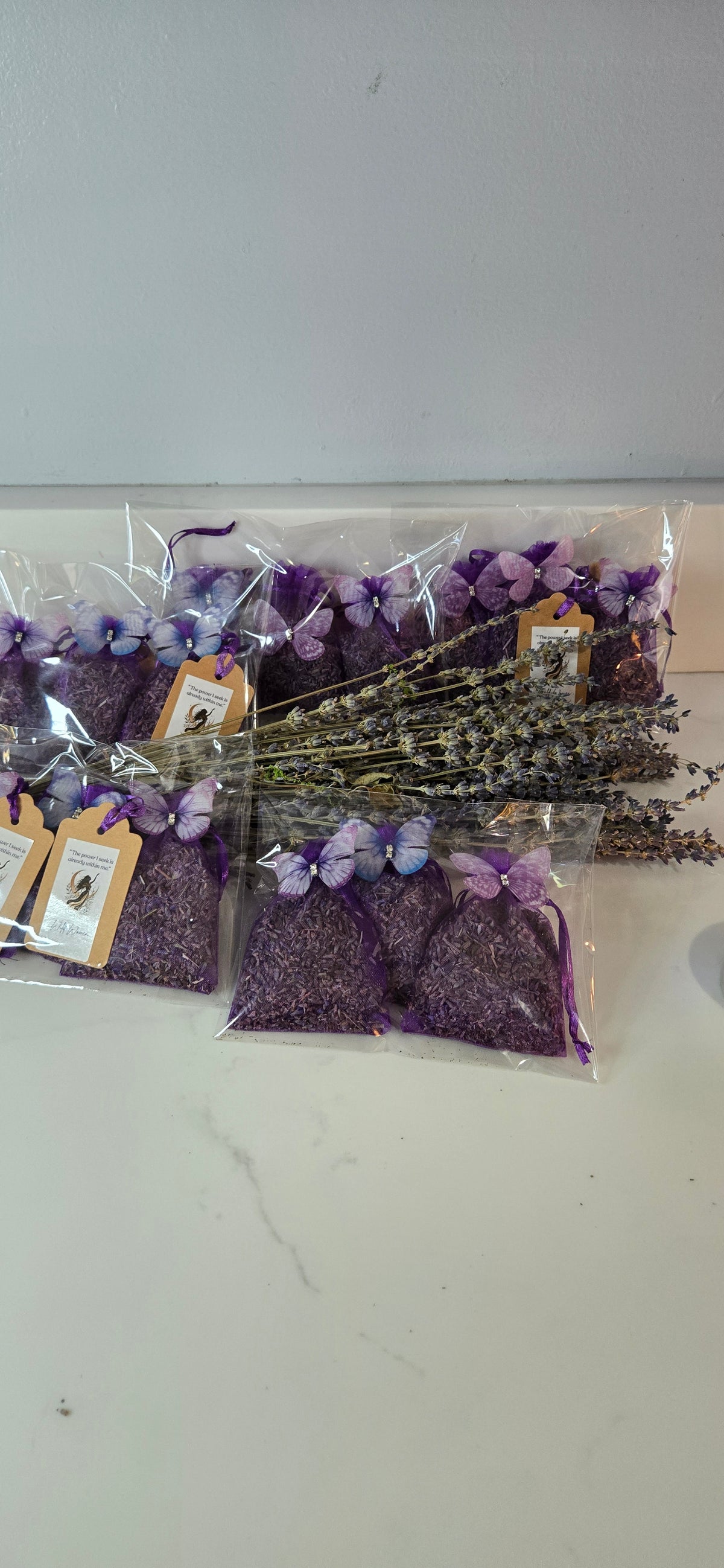 Fresh Lavender Ritual Sachets — Set of 3