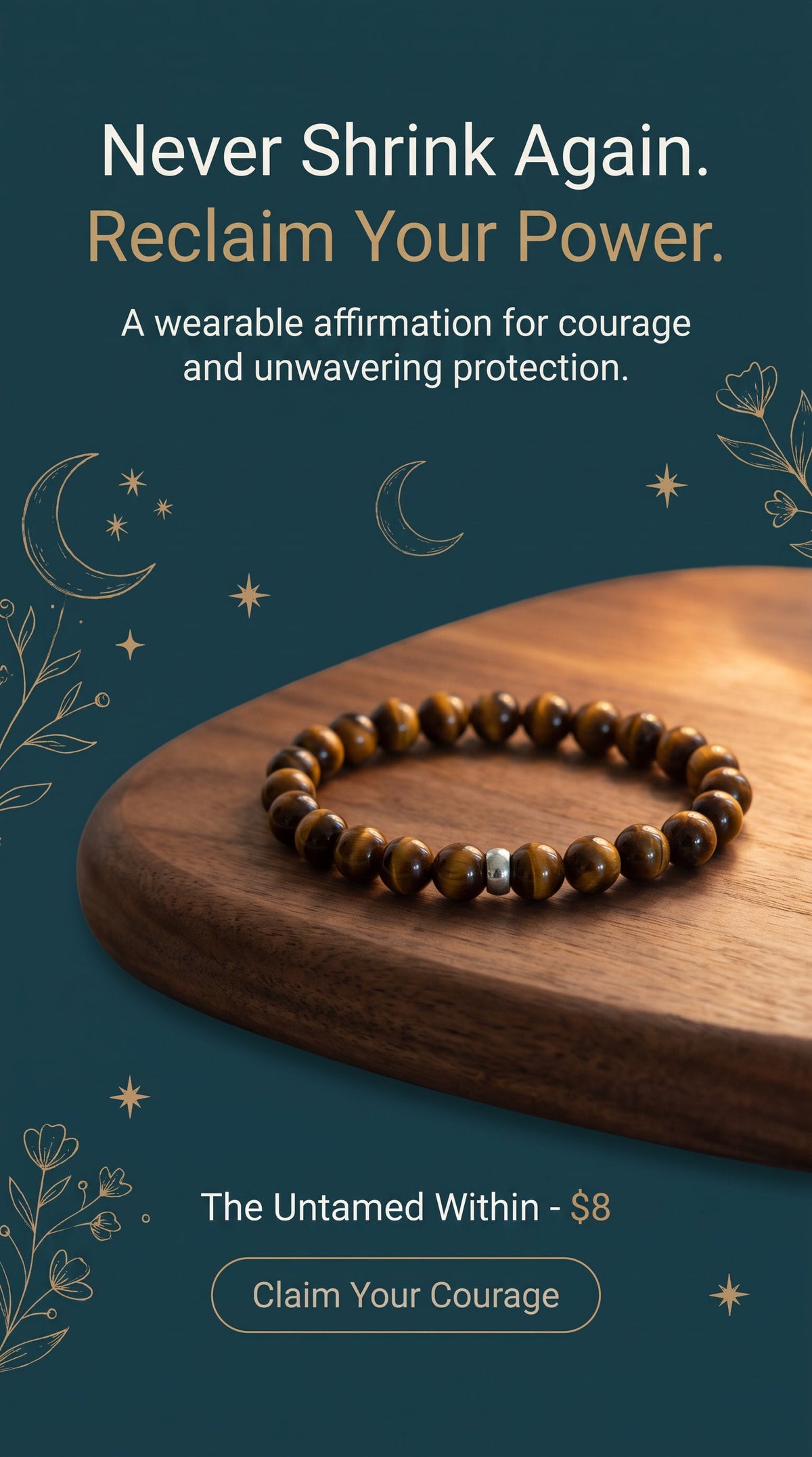 THE UNTAMED WITHIN Bracelet