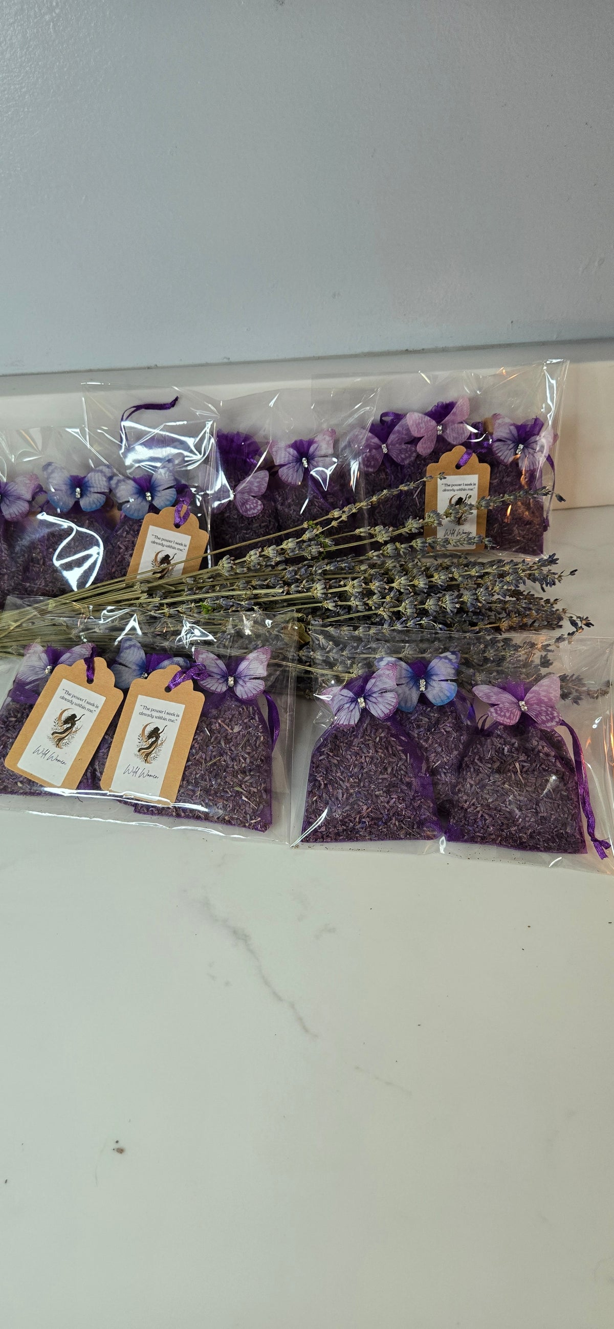 Fresh Lavender Ritual Sachets — Set of 3
